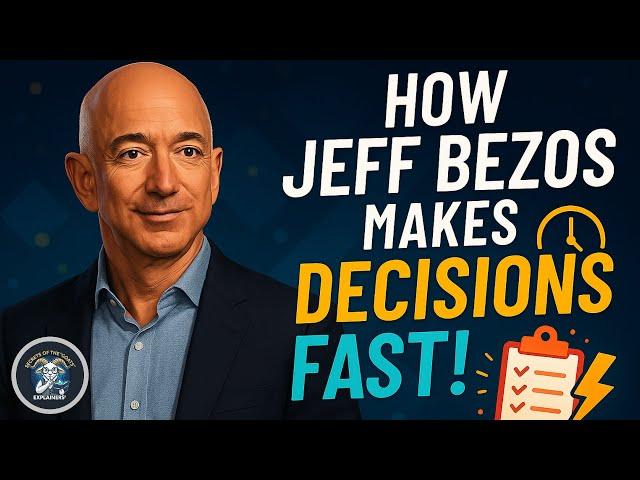 How Jeff Bezos Makes Decisions Fast (The 70% Rule Explained)