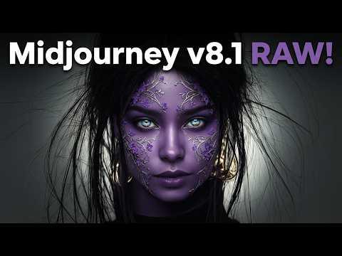 The One-Word Prompt Test: Midjourney v8.1 Raw