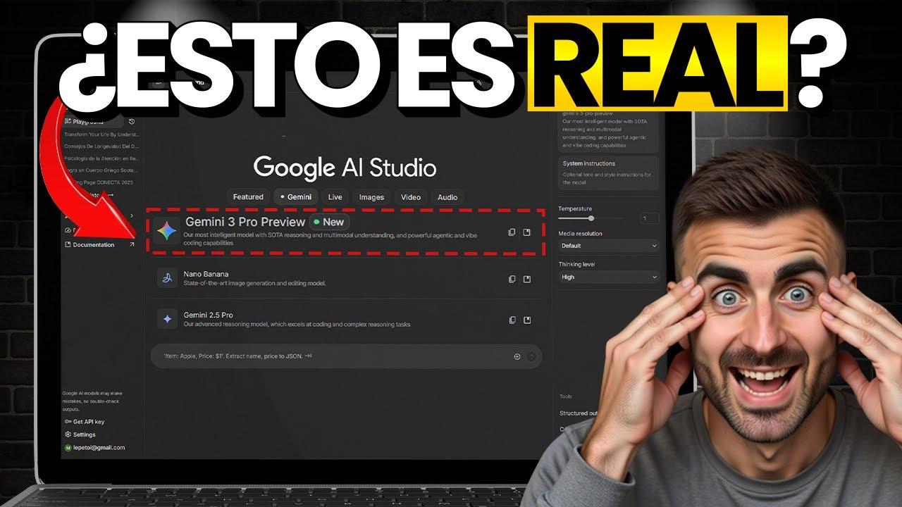 Gemini 3.0 ya está aquí… y lo cambia TODO