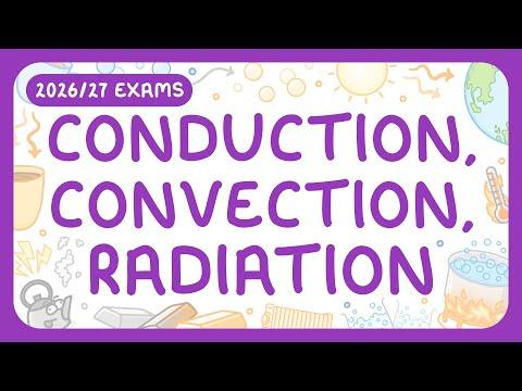 GCSE Physics - Conduction, Convection & Radiation | How Heat Energy is Transferred (2026/27 exams)