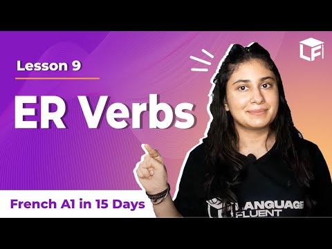 Learning French verbs | Learn french with LangaugeFluent | Learn French A1 in 15 Days