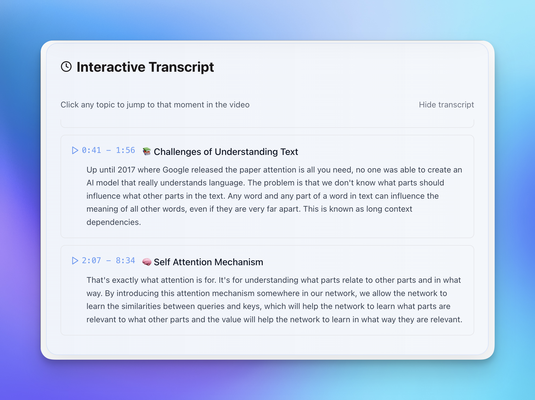 Auto-generate Titles and Descriptions